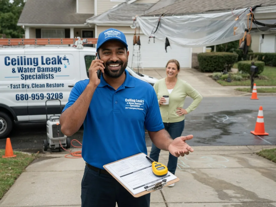 Ceiling Leak Cleanup Westley, CA FAQs